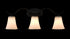 Taormina Modern Bathroom Vanity Light Fixture 3-Light Milk Glass Shade